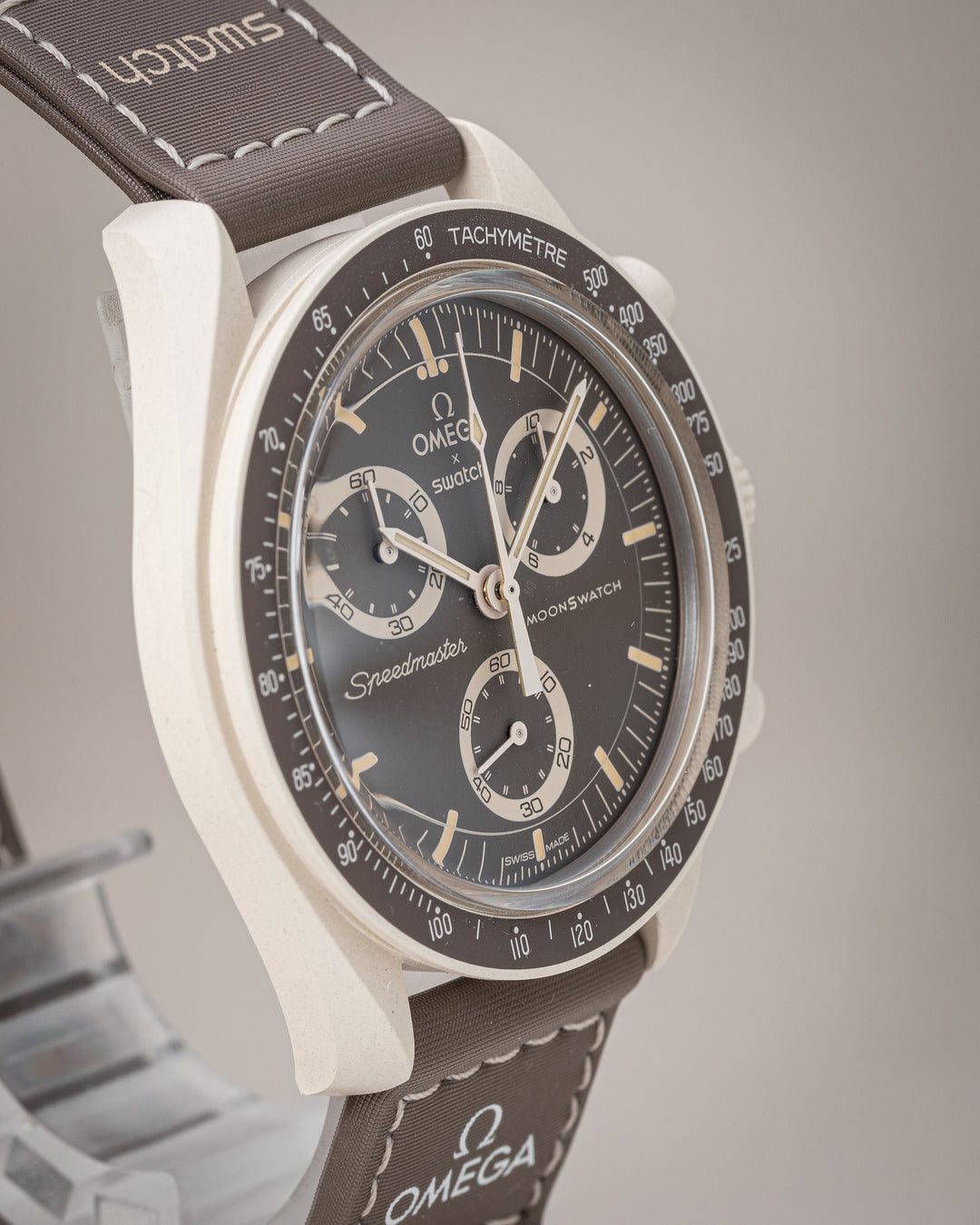 Omega X Swatch Bioceramic Speedmaster Moonswatch "MISSION ON EARTH - DESERT"