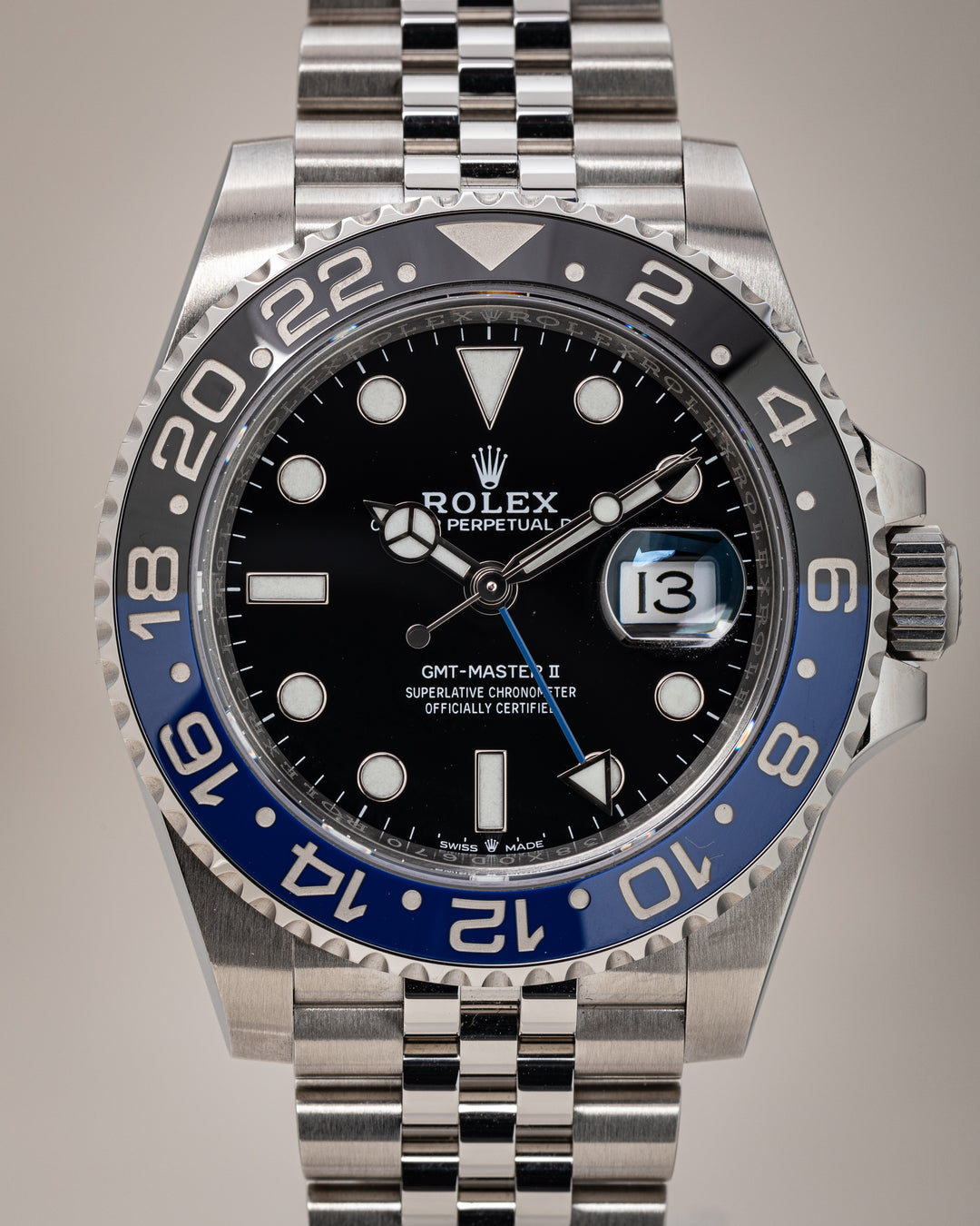 Rolex Stainless Steel GMT-Master II (126710BLNR)