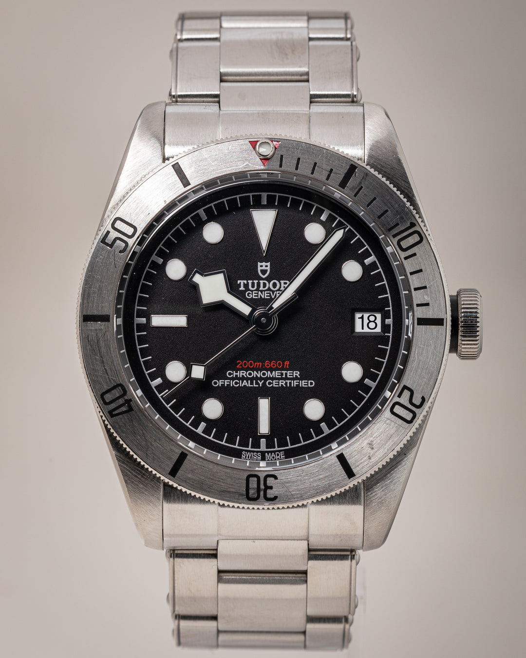 Tudor Stainless Steel Heritage Black Bay (79730)