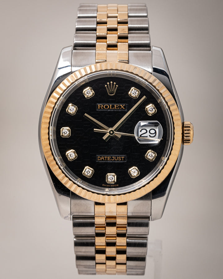 Rolex Stainless Steel and 18k Yellow Gold Datejust (116233)