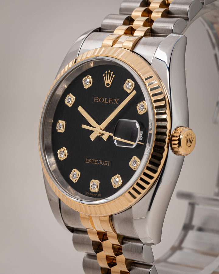 Rolex Stainless Steel and 18k Yellow Gold Datejust (116233)