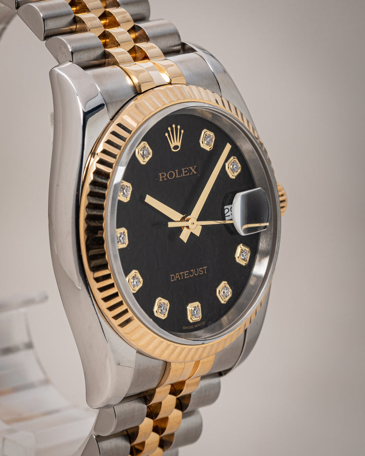 Rolex Stainless Steel and 18k Yellow Gold Datejust (116233)