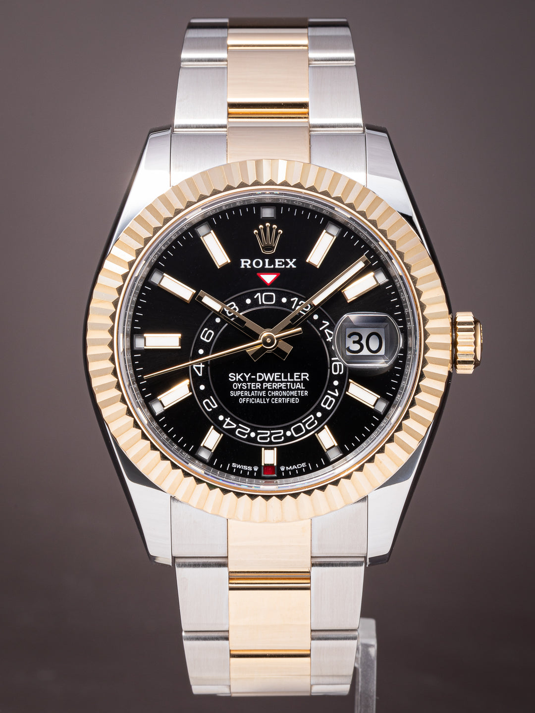 Rolex Stainless Steel and 18k Yellow Gold Sky-Dweller (336933)