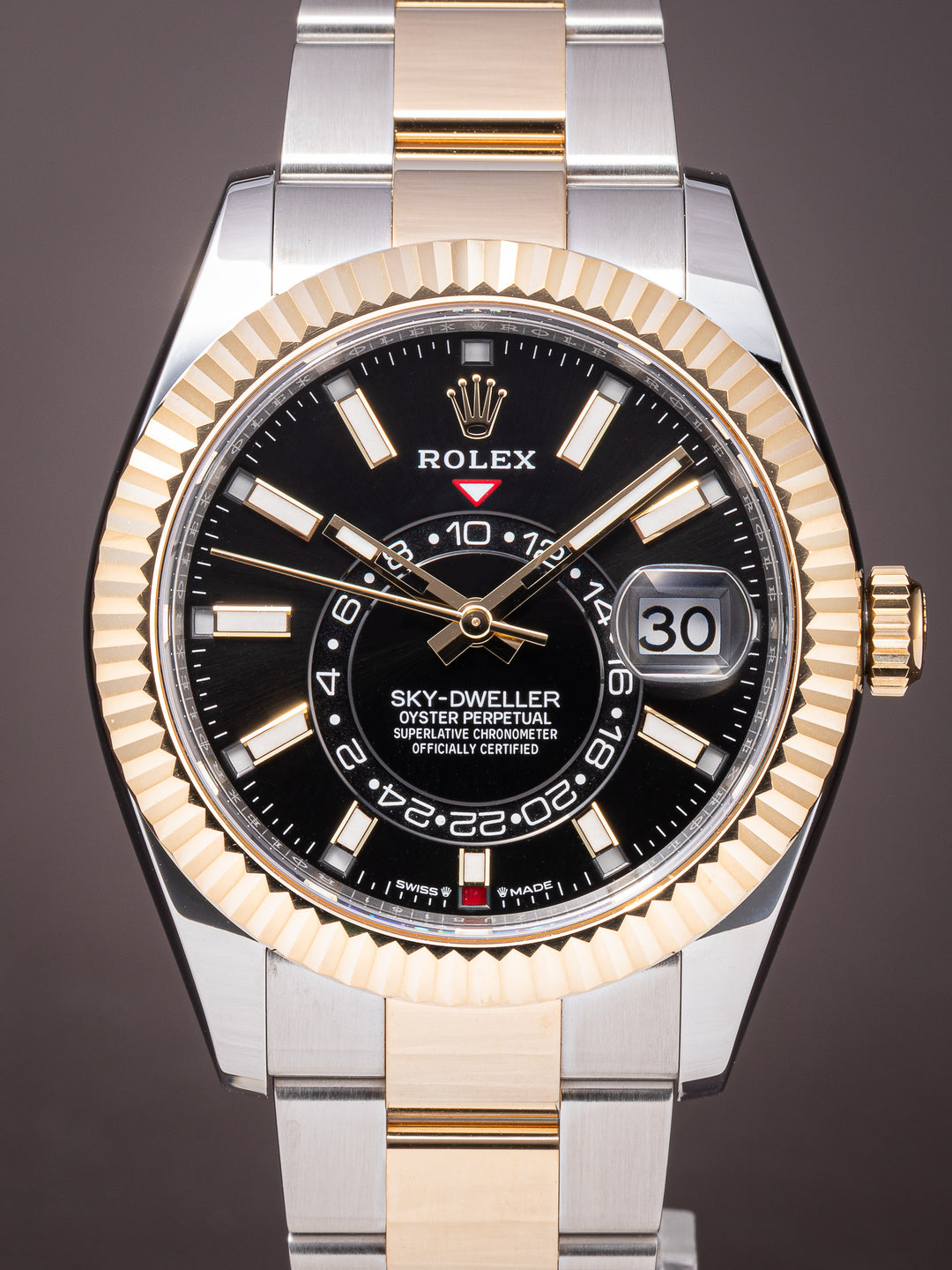 Rolex Stainless Steel and 18k Yellow Gold Sky-Dweller (336933)
