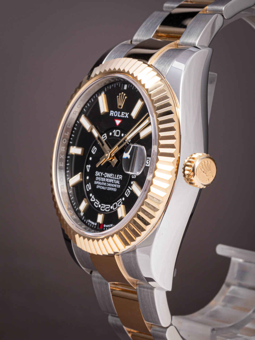 Rolex Stainless Steel and 18k Yellow Gold Sky-Dweller (336933)