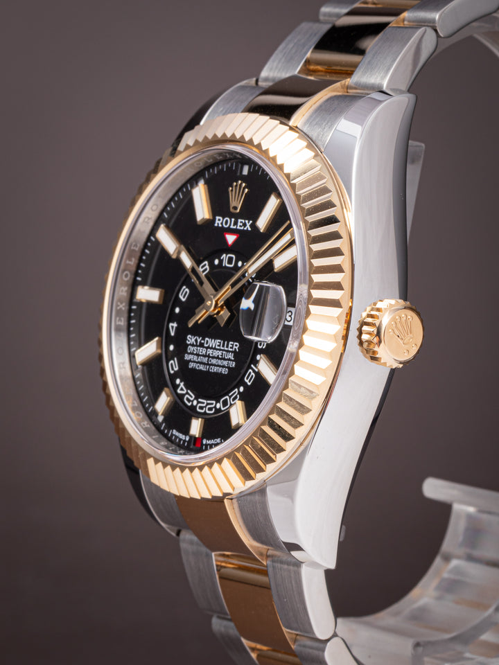 Rolex Stainless Steel and 18k Yellow Gold Sky-Dweller (336933)