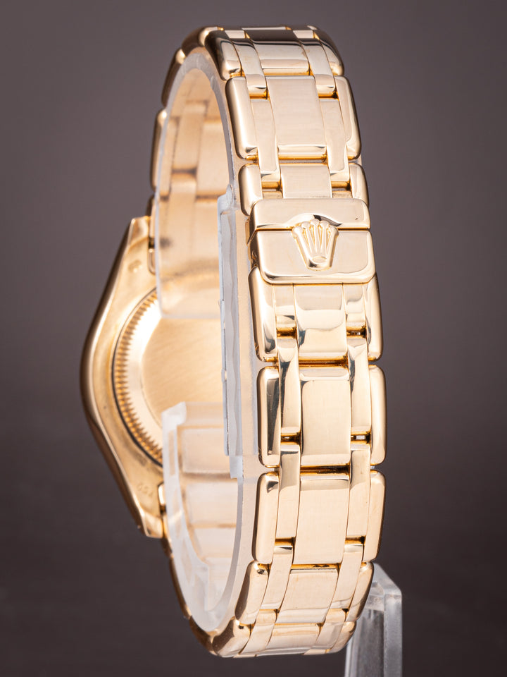 Rolex 18k Yellow Gold Women's Datejust Pearlmaster (80298)