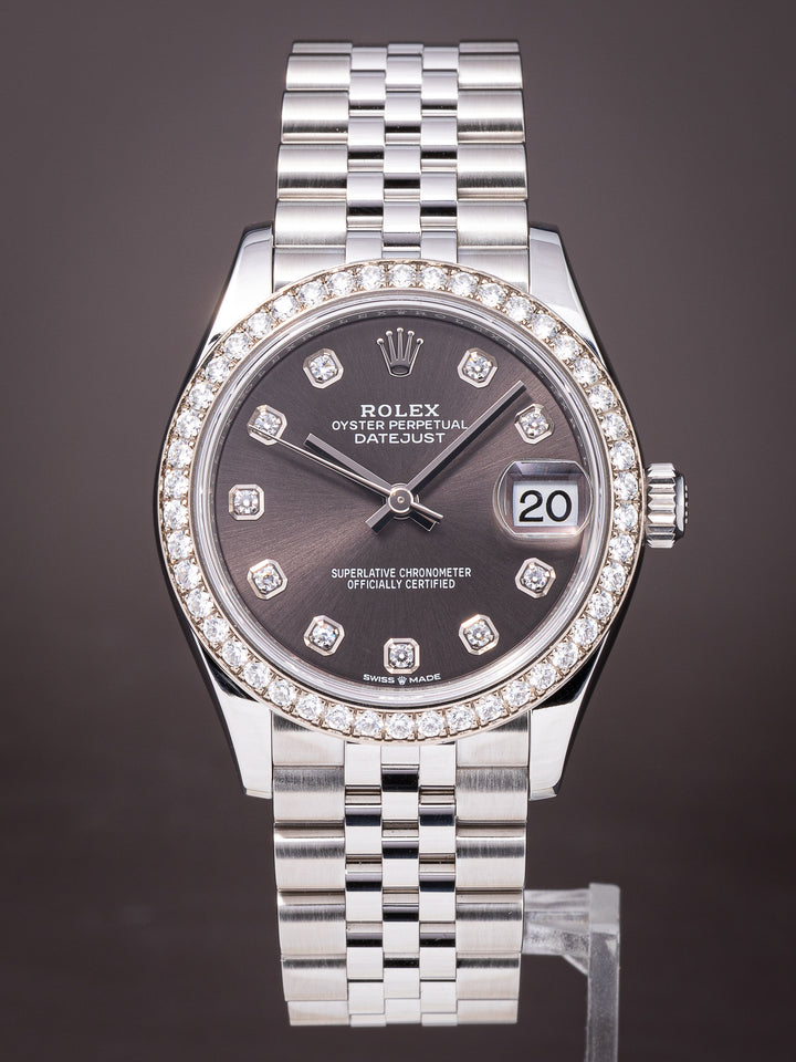 Rolex Stainless Steel Women's Datejust (278384RBR)