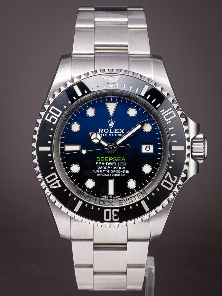 Rolex Stainless Steel Sea-Dweller DEEPSEA "D-Blue" (136660)