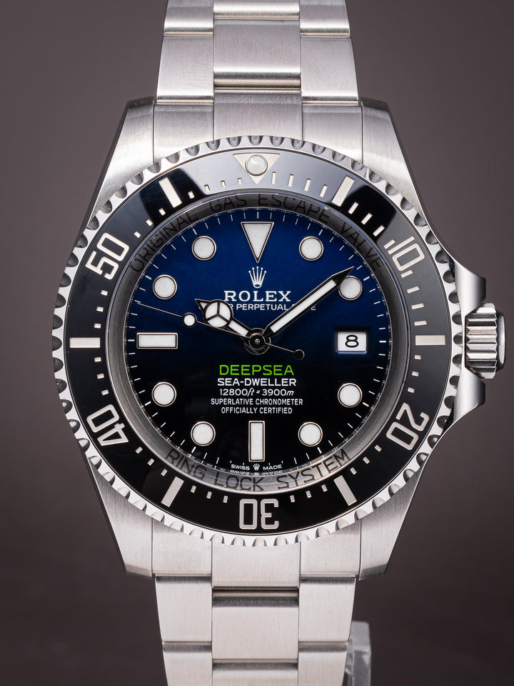 Rolex Stainless Steel Sea-Dweller DEEPSEA "D-Blue" (136660)