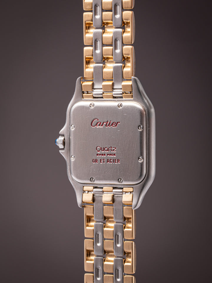 Cartier Stainless Steel and 18k Yellow Gold Panthère de Cartier Quartz (W25028B6)