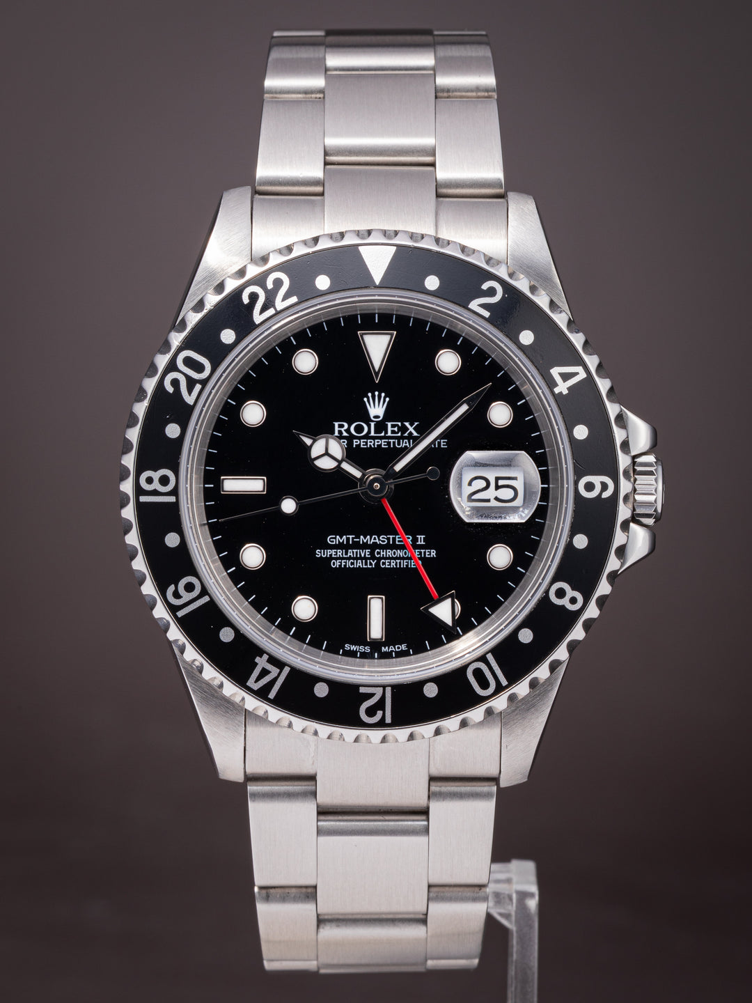 Rolex Stainless Steel GMT-Master II (16710)