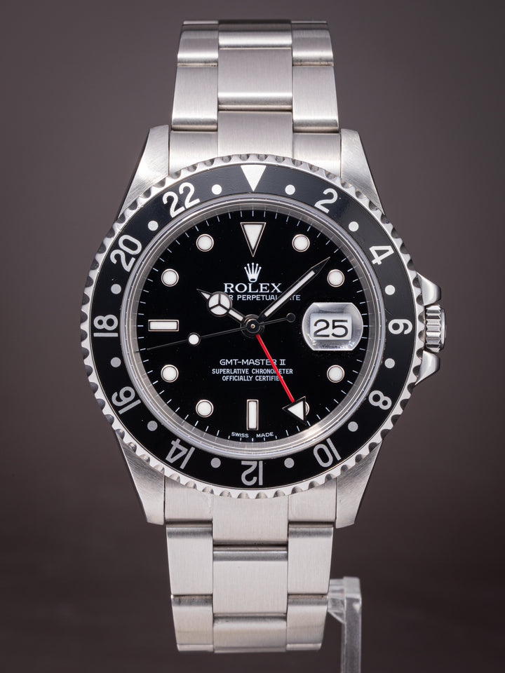 Rolex Stainless Steel GMT-Master II (16710)
