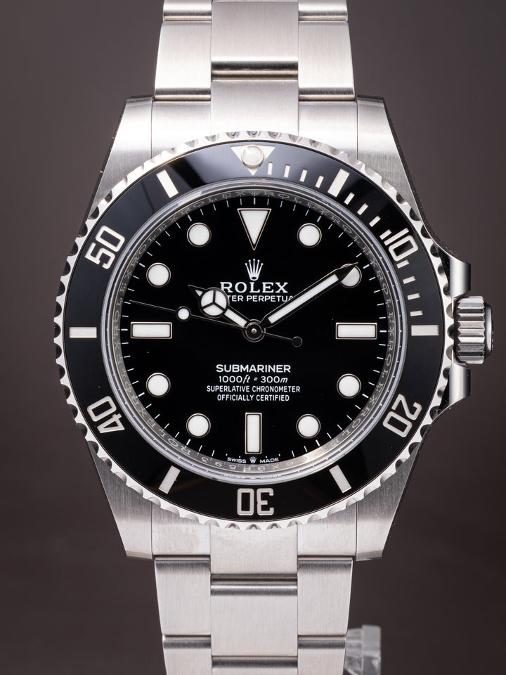 Rolex Stainless Steel Oyster Perpetual Submariner (124060) *UNWORN*