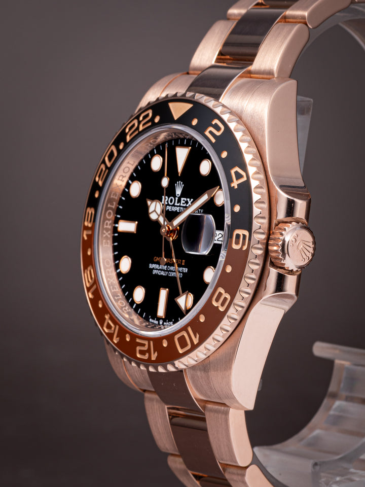 Rolex 18k Rose Gold GMT-Master II (126715CHNR)