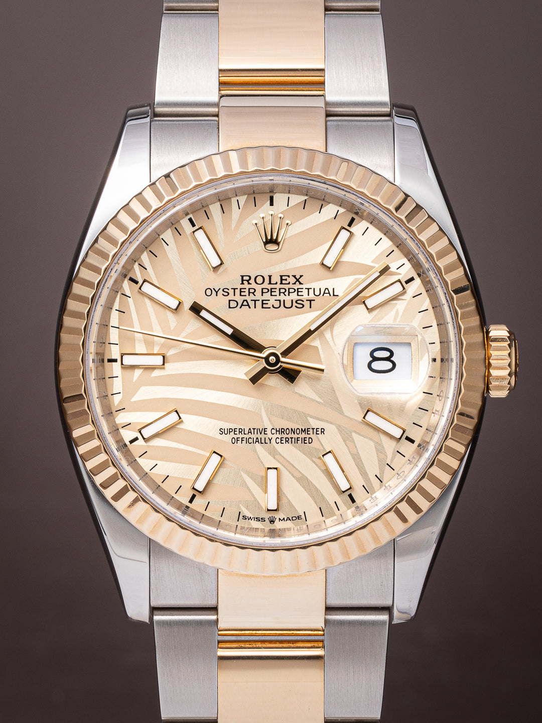 Rolex Stainless Steel and 18k Yellow Gold Datejust 36 (126233)