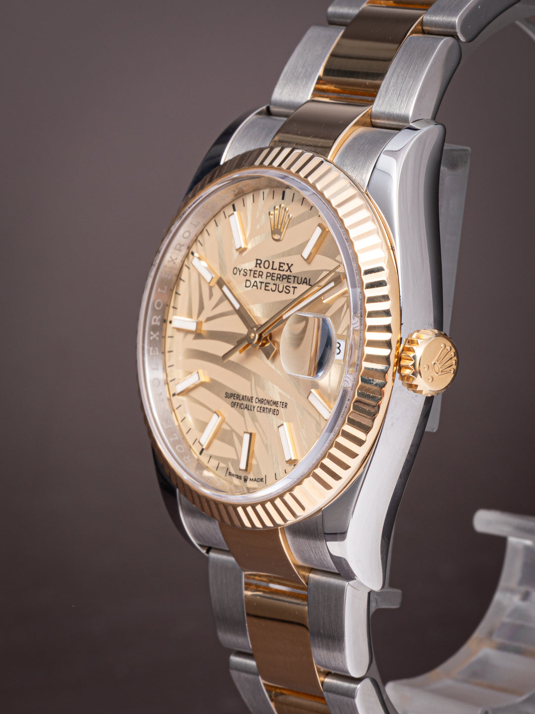Rolex Stainless Steel and 18k Yellow Gold Datejust 36 (126233)
