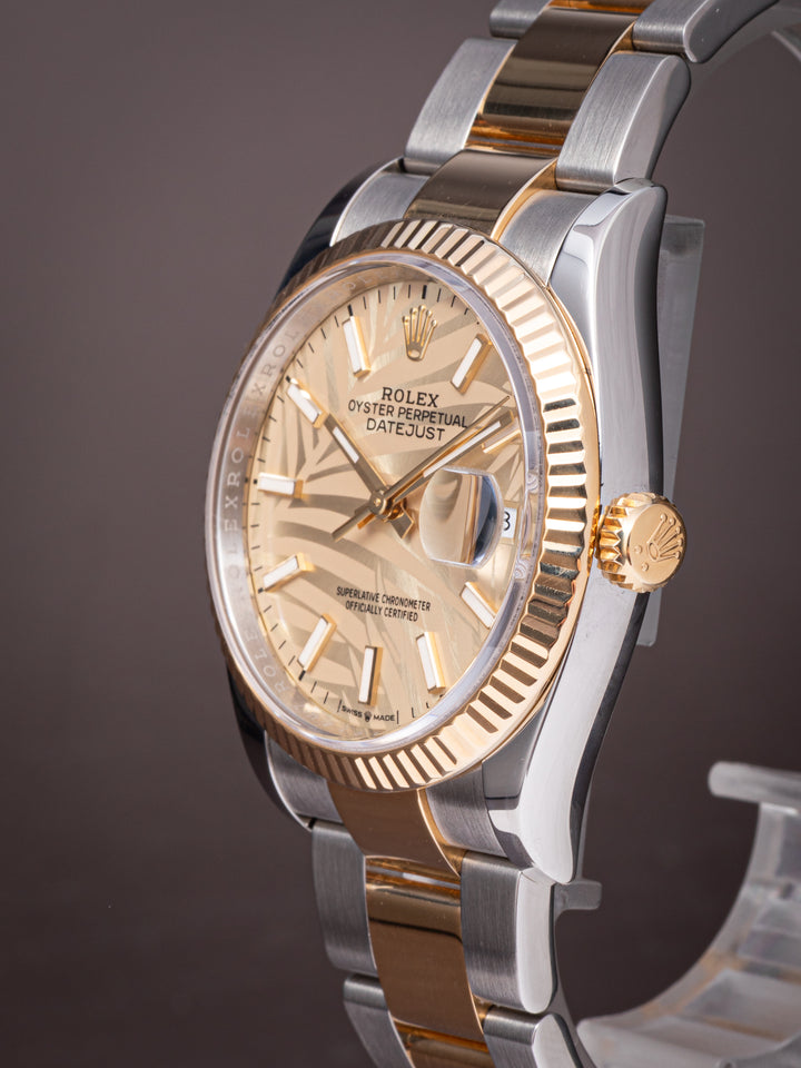 Rolex Stainless Steel and 18k Yellow Gold Datejust 36 (126233)