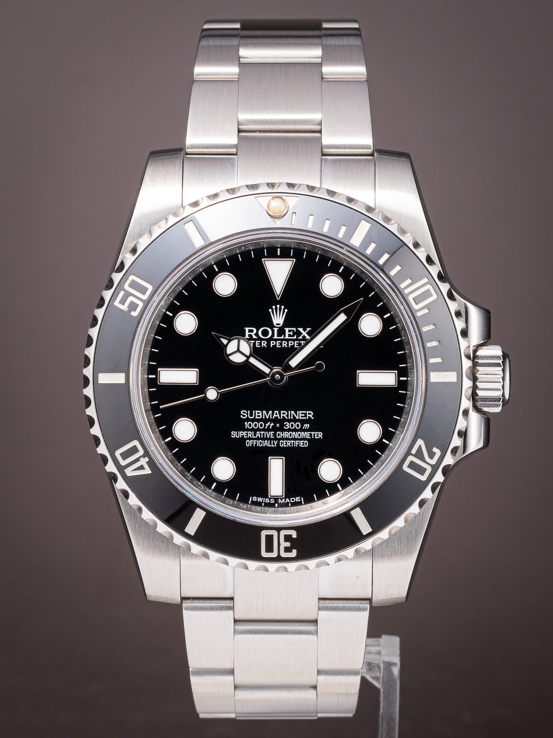 Rolex Stainless Steel Oyster Perpetual Submariner (114060)