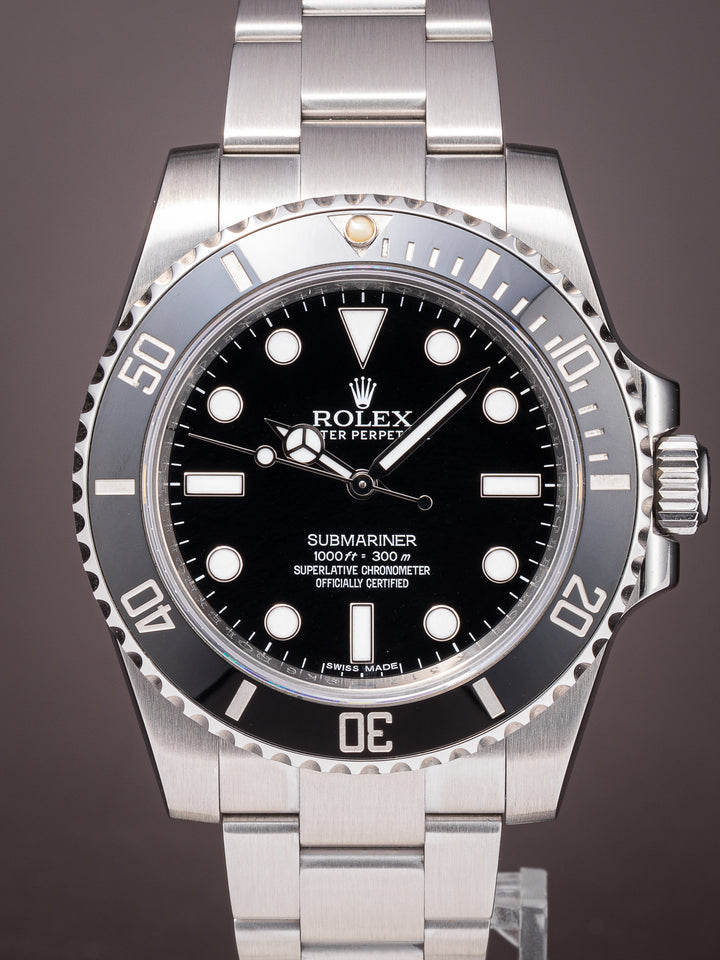 Rolex Stainless Steel Oyster Perpetual Submariner (114060)