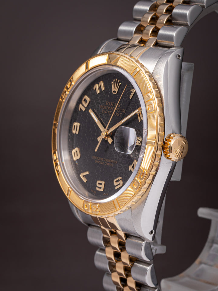 Rolex Stainless Steel and 18k Yellow Gold Datejust Turn-O-Graph (16263)