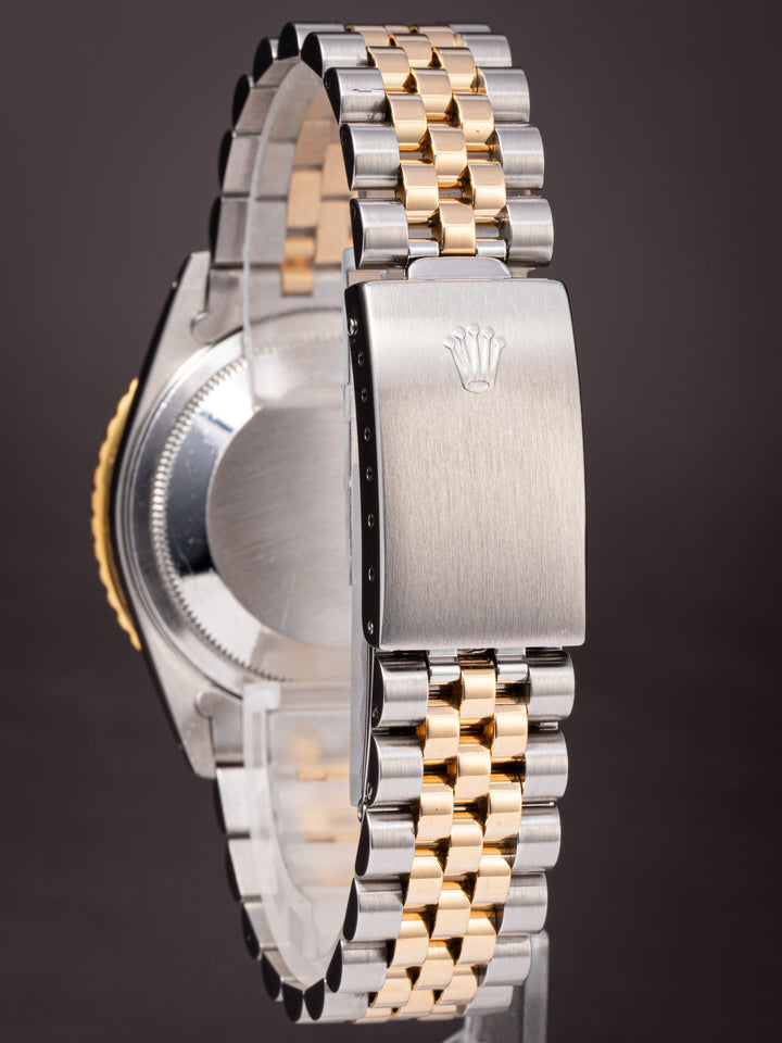 Rolex Stainless Steel and 18k Yellow Gold Datejust Turn-O-Graph (16263)