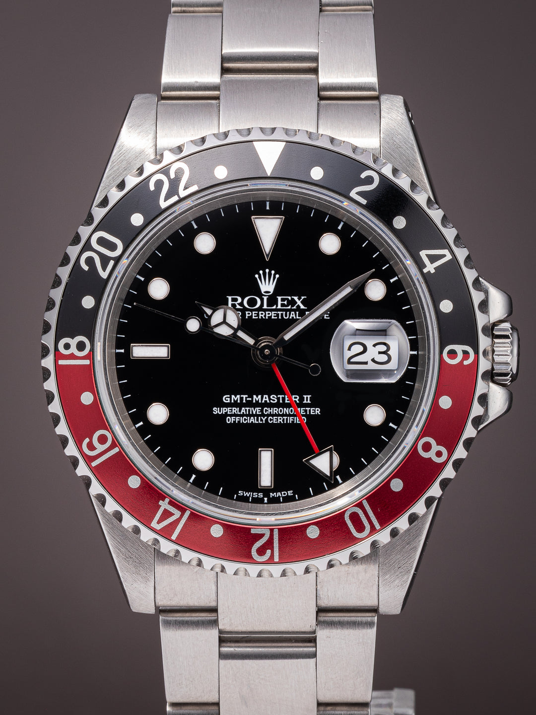 Rolex Stainless Steel GMT-Master II (16710)
