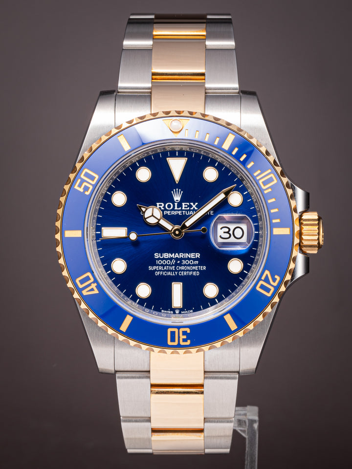 Rolex Stainless Steel and 18k Yellow Gold Submariner Date (126613LB)