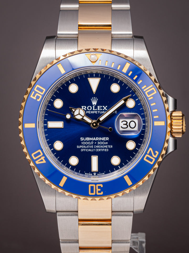 Rolex Stainless Steel and 18k Yellow Gold Submariner Date (126613LB)