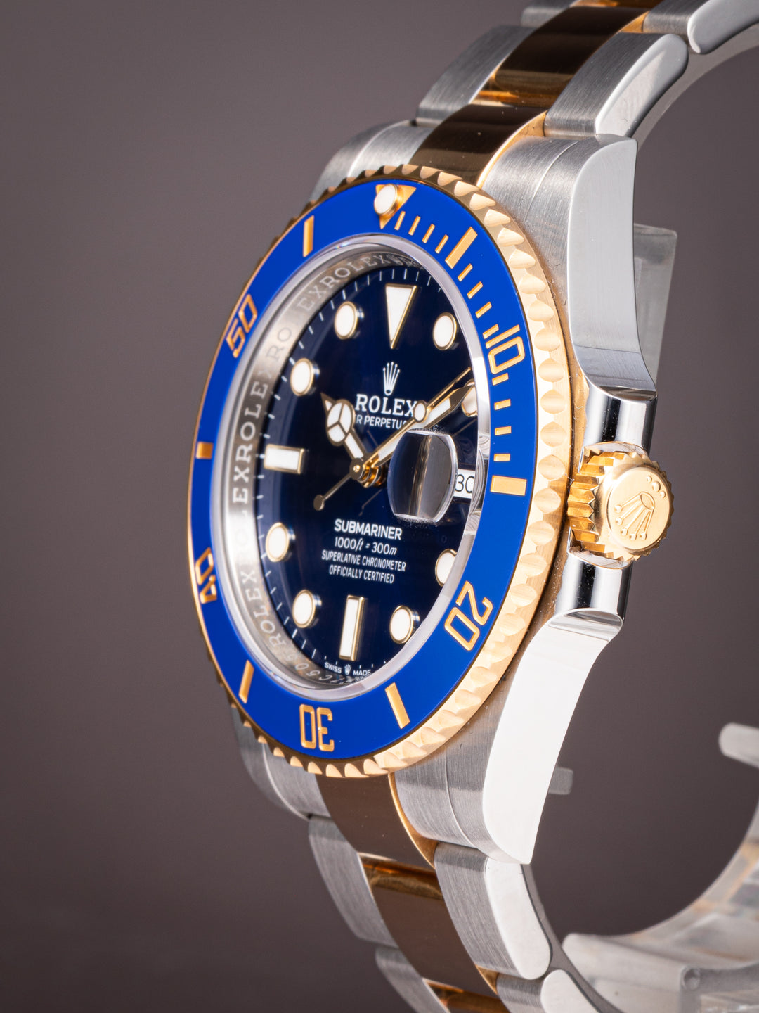 Rolex Stainless Steel and 18k Yellow Gold Submariner Date (126613LB)