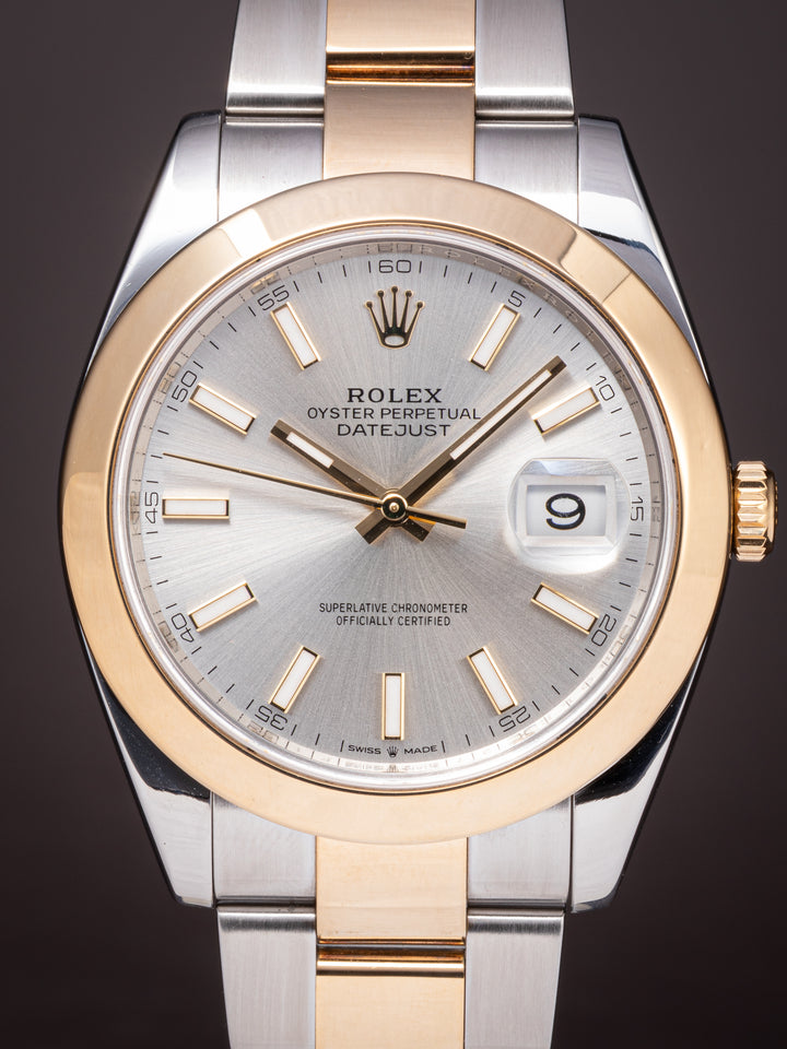 Rolex Stainless Steel and 18k Yellow Gold Datejust 41 (126303)