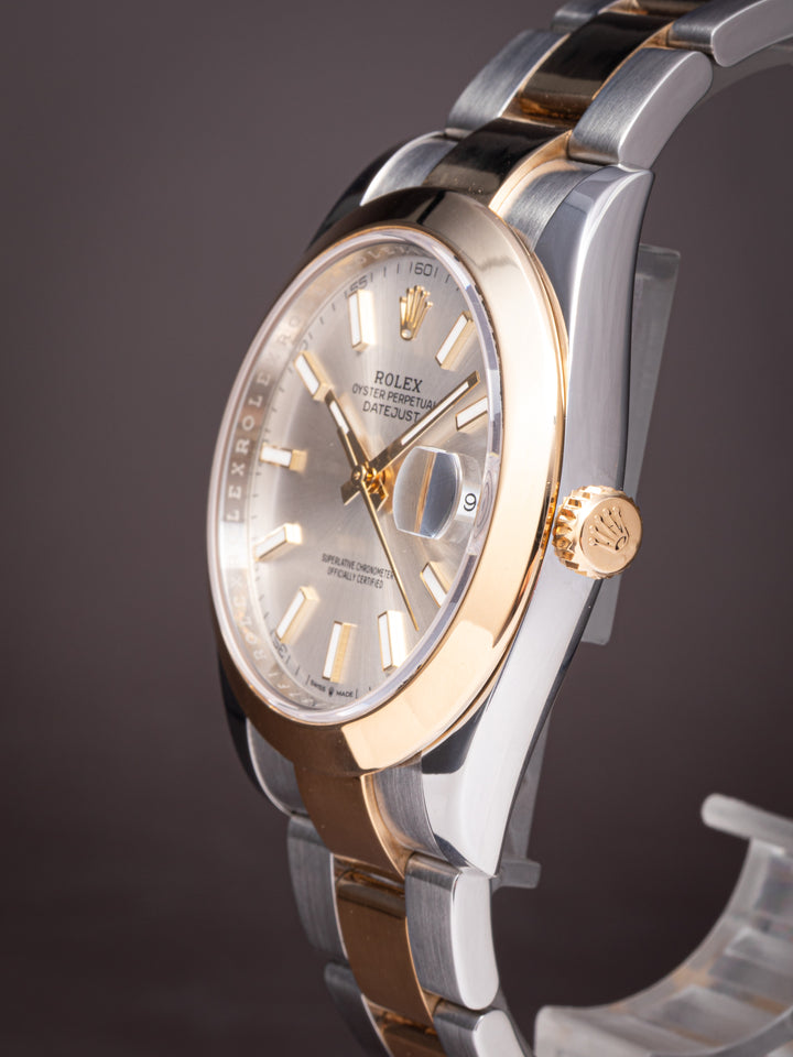 Rolex Stainless Steel and 18k Yellow Gold Datejust 41 (126303)