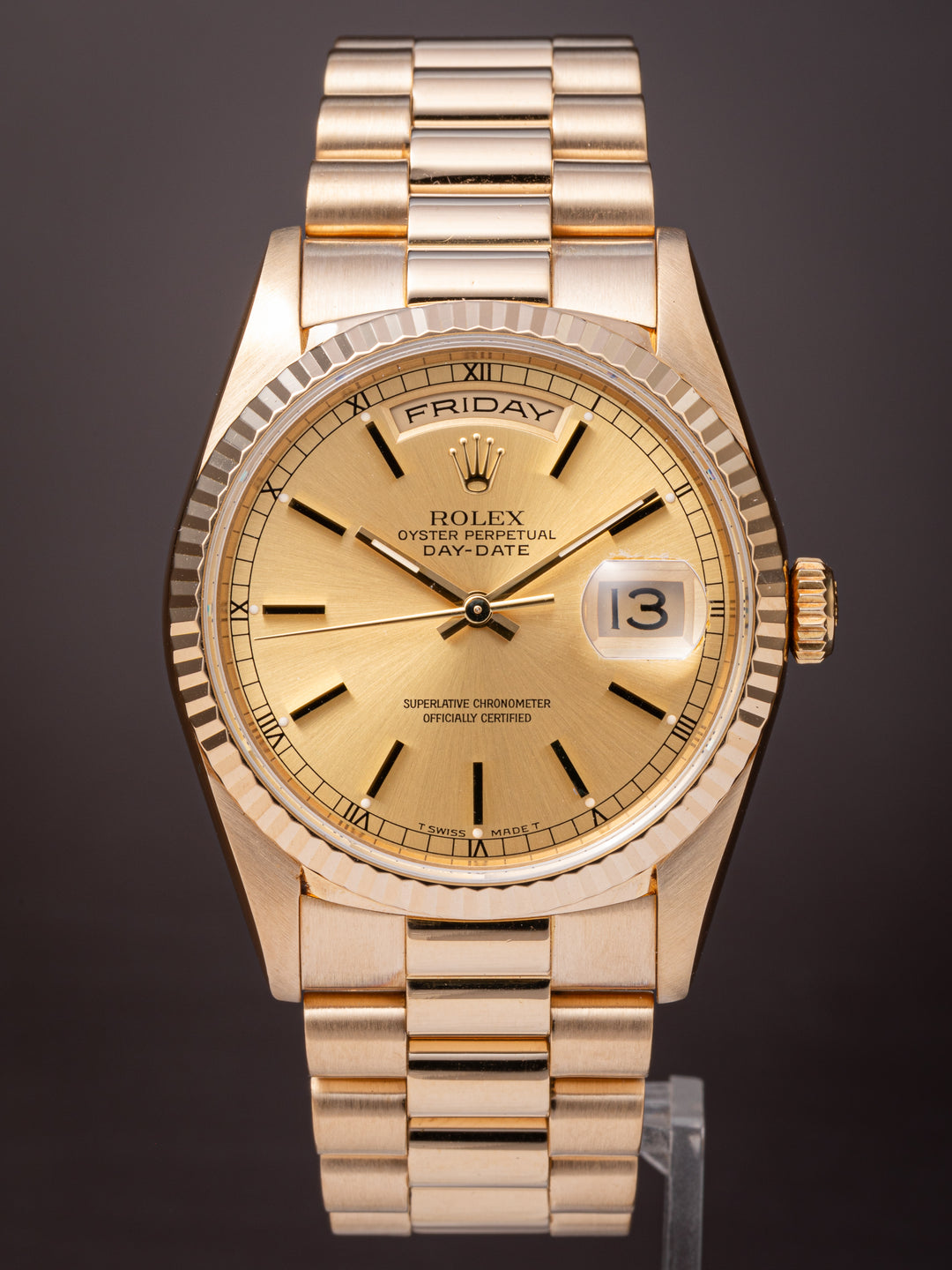 Rolex 18k Yellow Gold Day-Date (18238)
