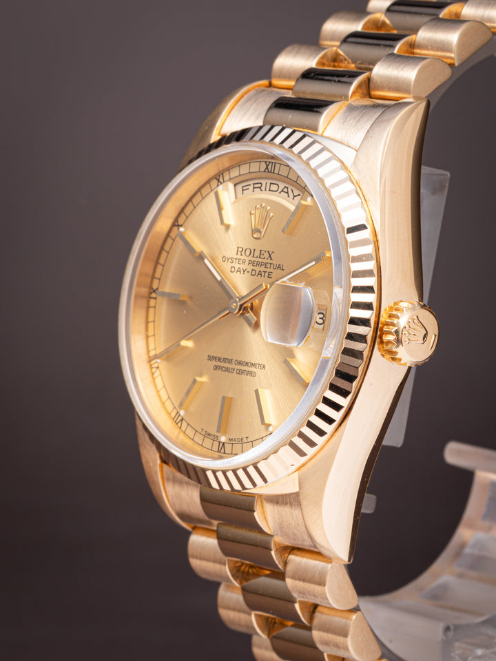Rolex 18k Yellow Gold Day-Date (18238)