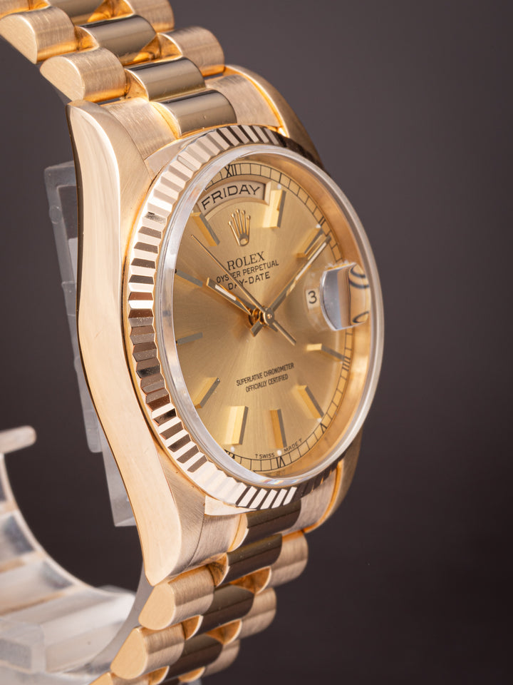 Rolex 18k Yellow Gold Day-Date (18238)