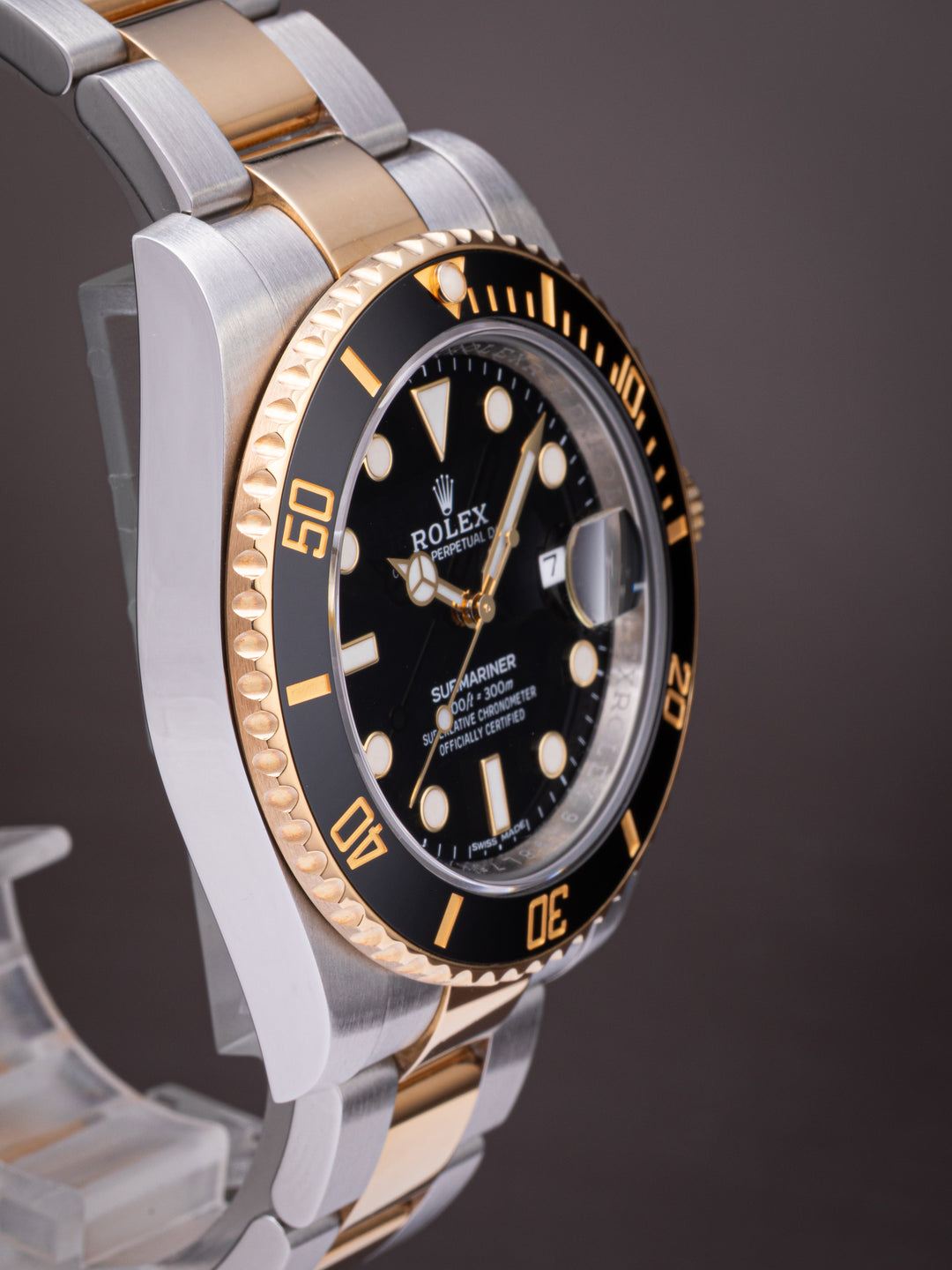 Rolex Stainless Steel and 18k Yellow Gold Submariner Date (116613LN)