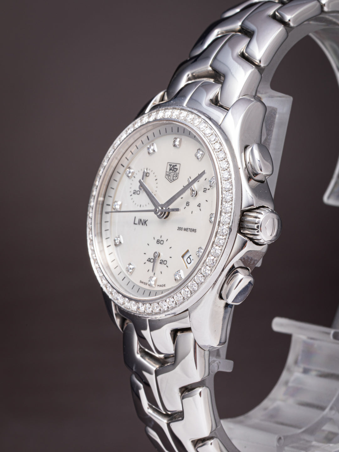 TAG Heuer Stainless Steel Women's Link Chronograph (CJF1314)