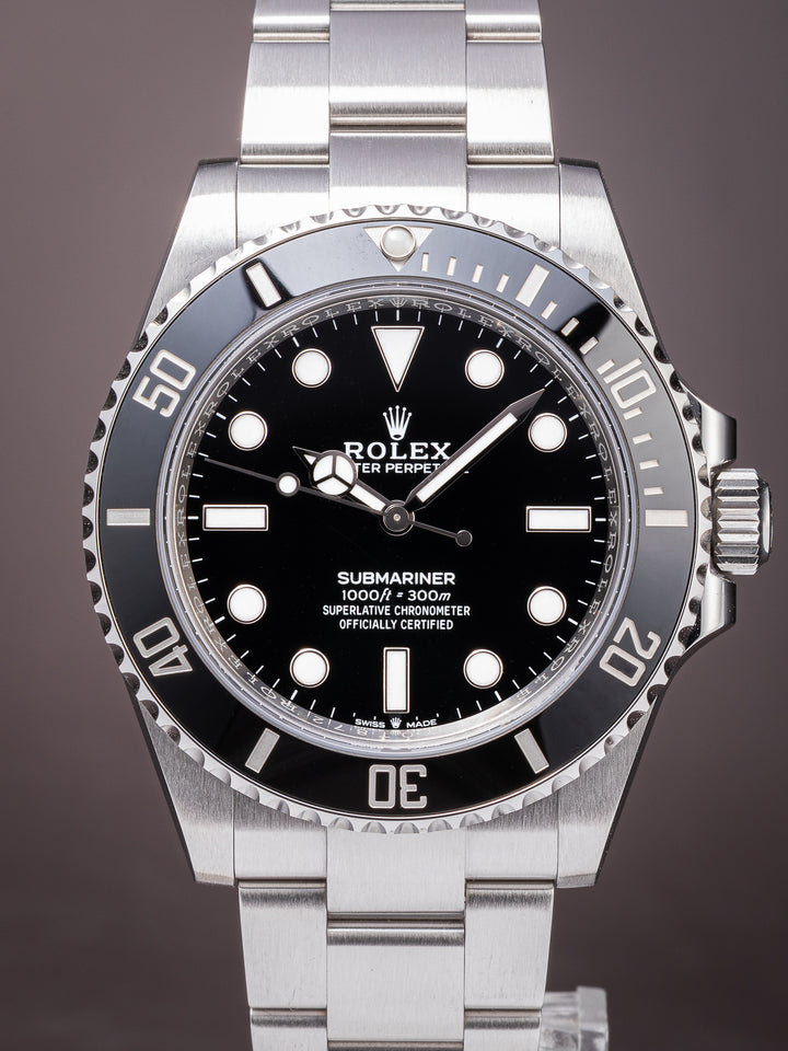 Rolex Stainless Steel Oyster Perpetual Submariner (124060)