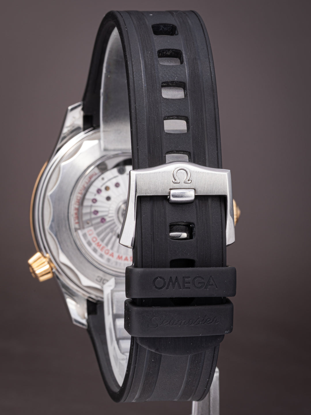 Omega Stainless Steel and 18k Yellow Gold Seamaster Diver 300M (210.22.42.20.01.001)