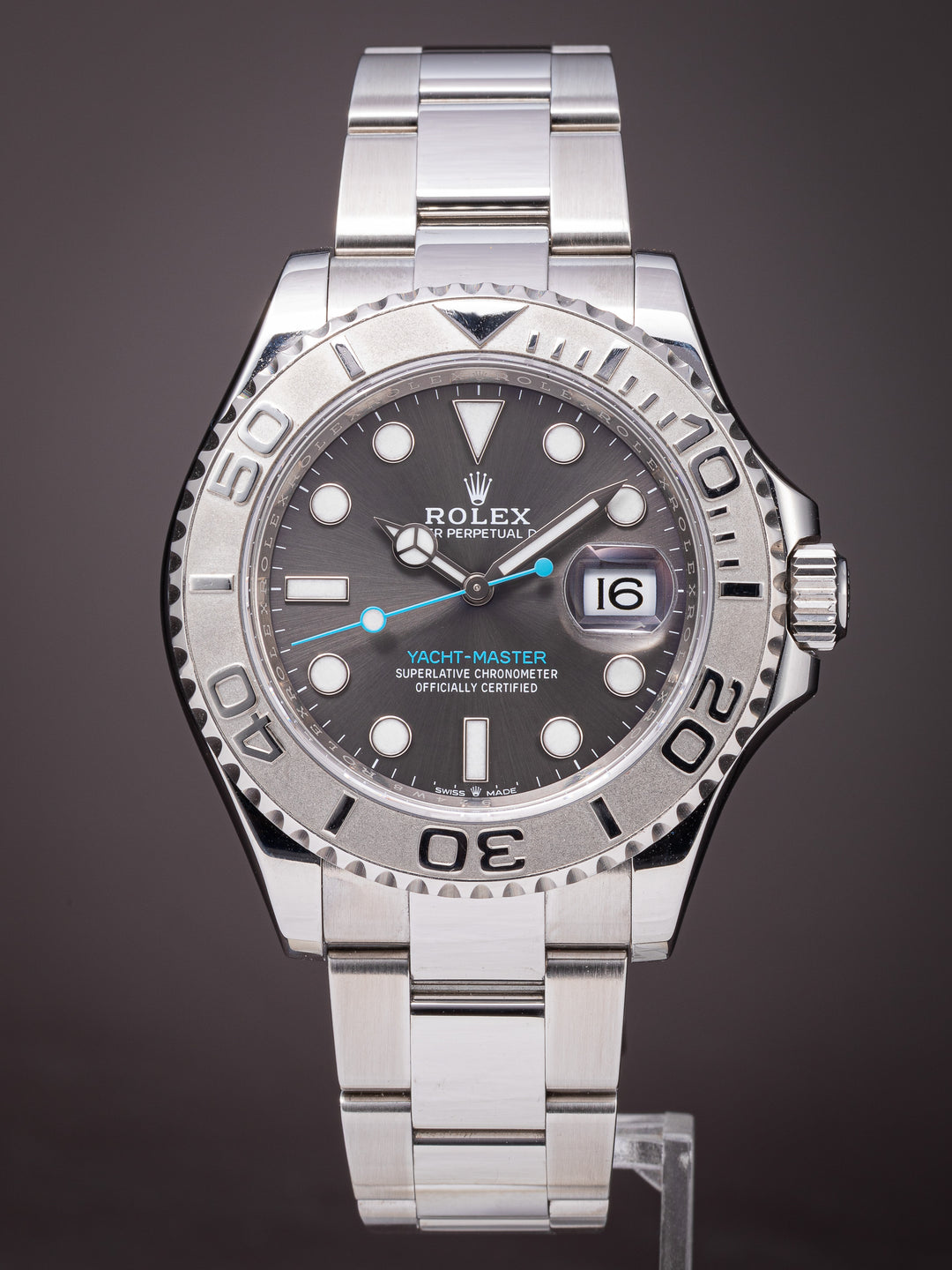 Rolex Stainless Steel and Platinum Yacht-Master (126622)