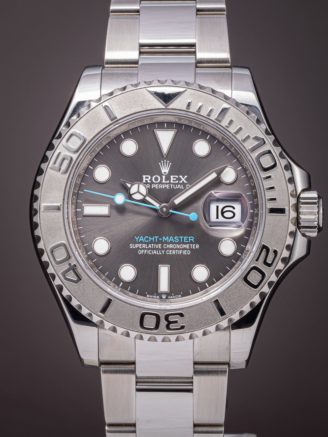 Rolex Stainless Steel and Platinum Yacht-Master (126622)