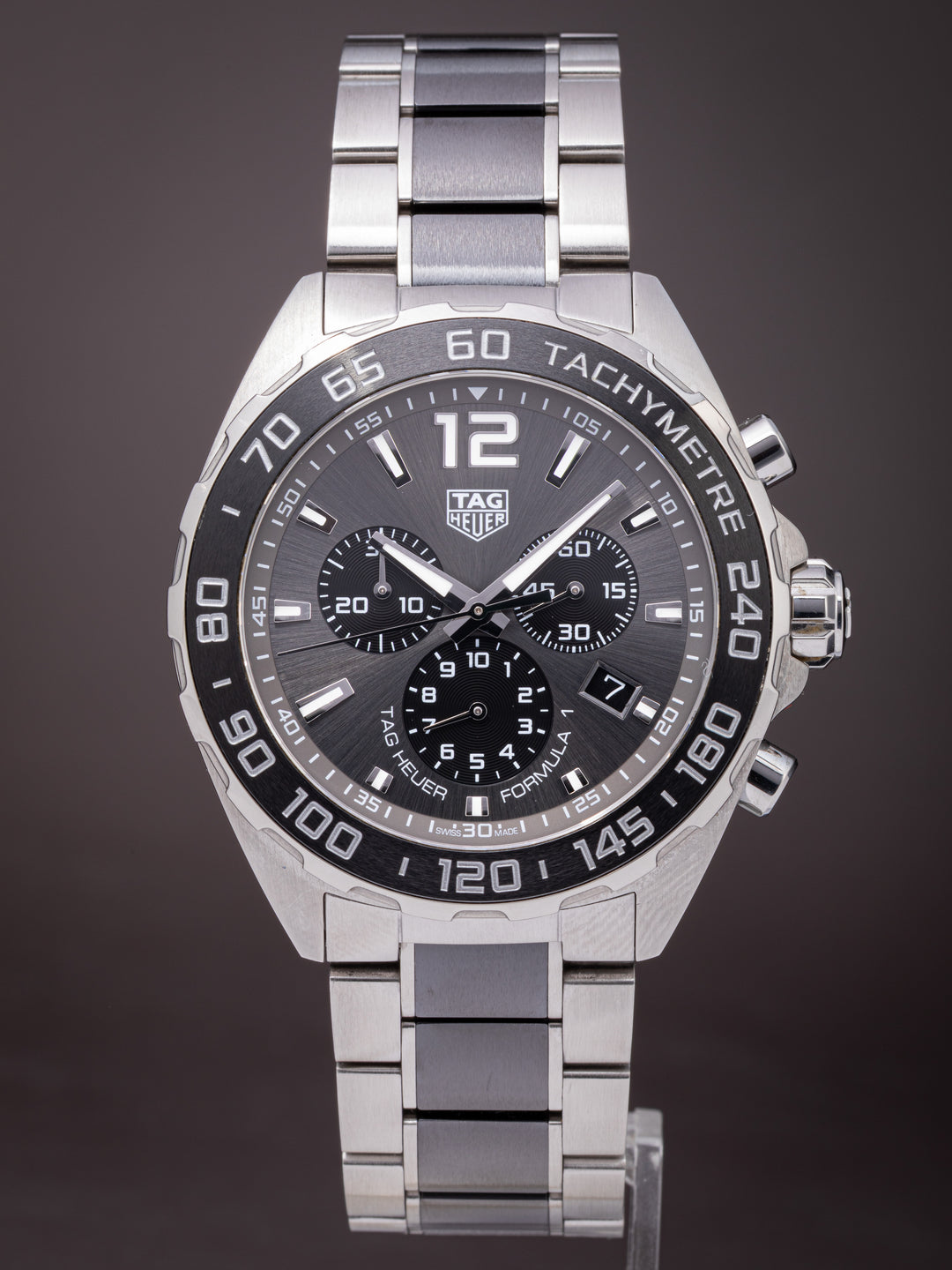 TAG Heuer Stainless Steel and Ceramic Formula 1 Quartz Chronograph (CAZ1011)