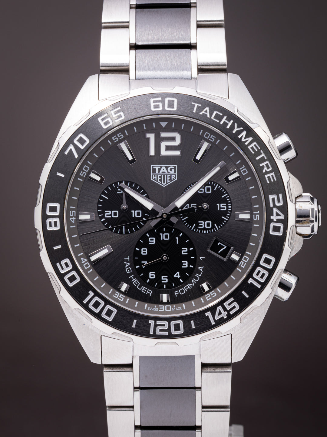 TAG Heuer Stainless Steel and Ceramic Formula 1 Quartz Chronograph (CAZ1011)