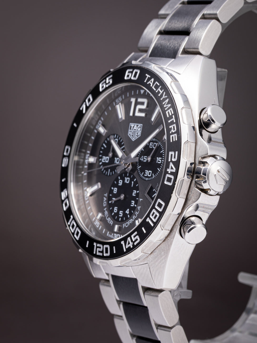TAG Heuer Stainless Steel and Ceramic Formula 1 Quartz Chronograph (CAZ1011)