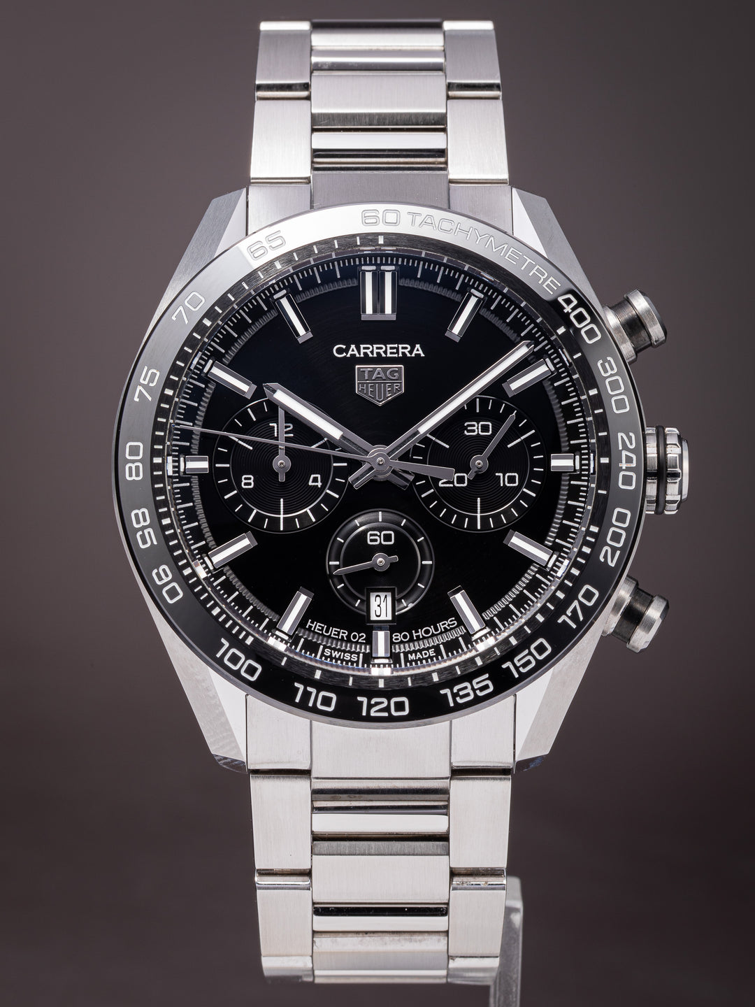 TAG Heuer Stainless Steel Carrera Chronograph (CBN2A1B)