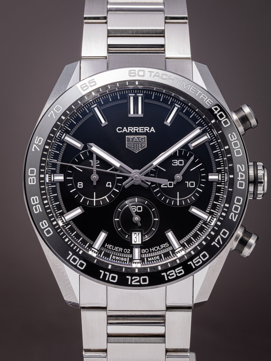 TAG Heuer Stainless Steel Carrera Chronograph (CBN2A1B)