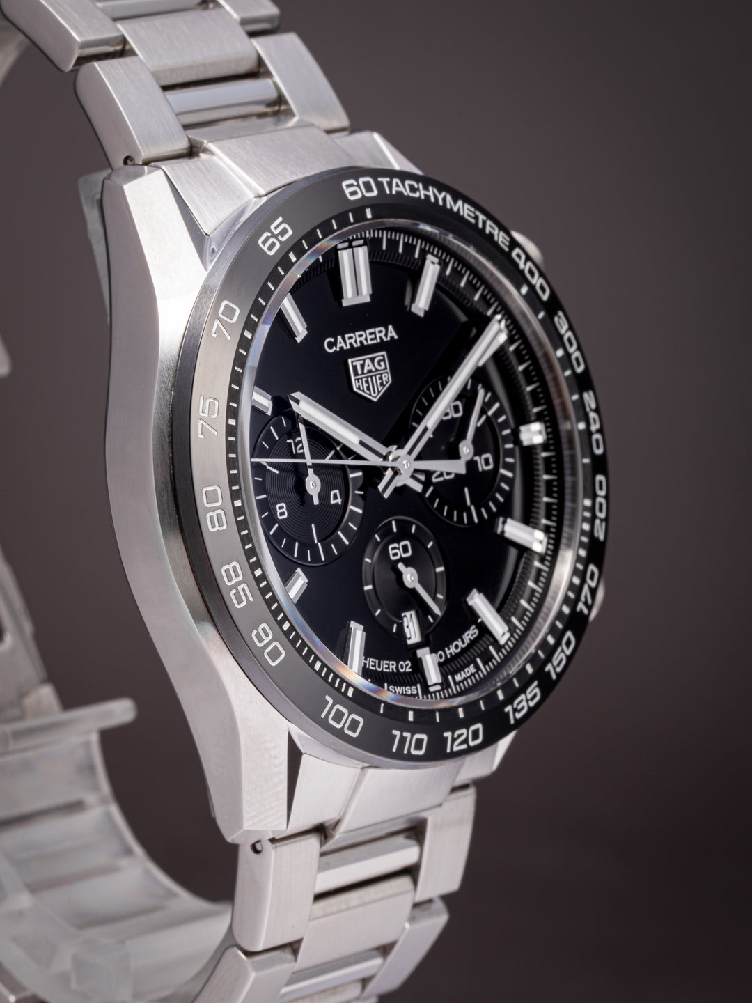 TAG Heuer Stainless Steel Carrera Chronograph (CBN2A1B)