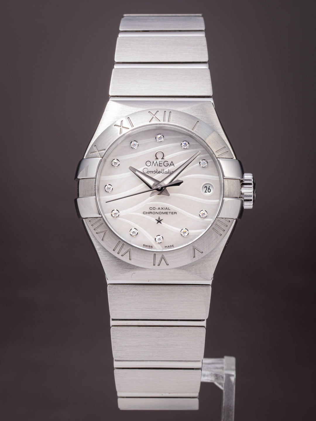 Omega Stainless Steel Women's Constellation (123.10.27.20.55.002)