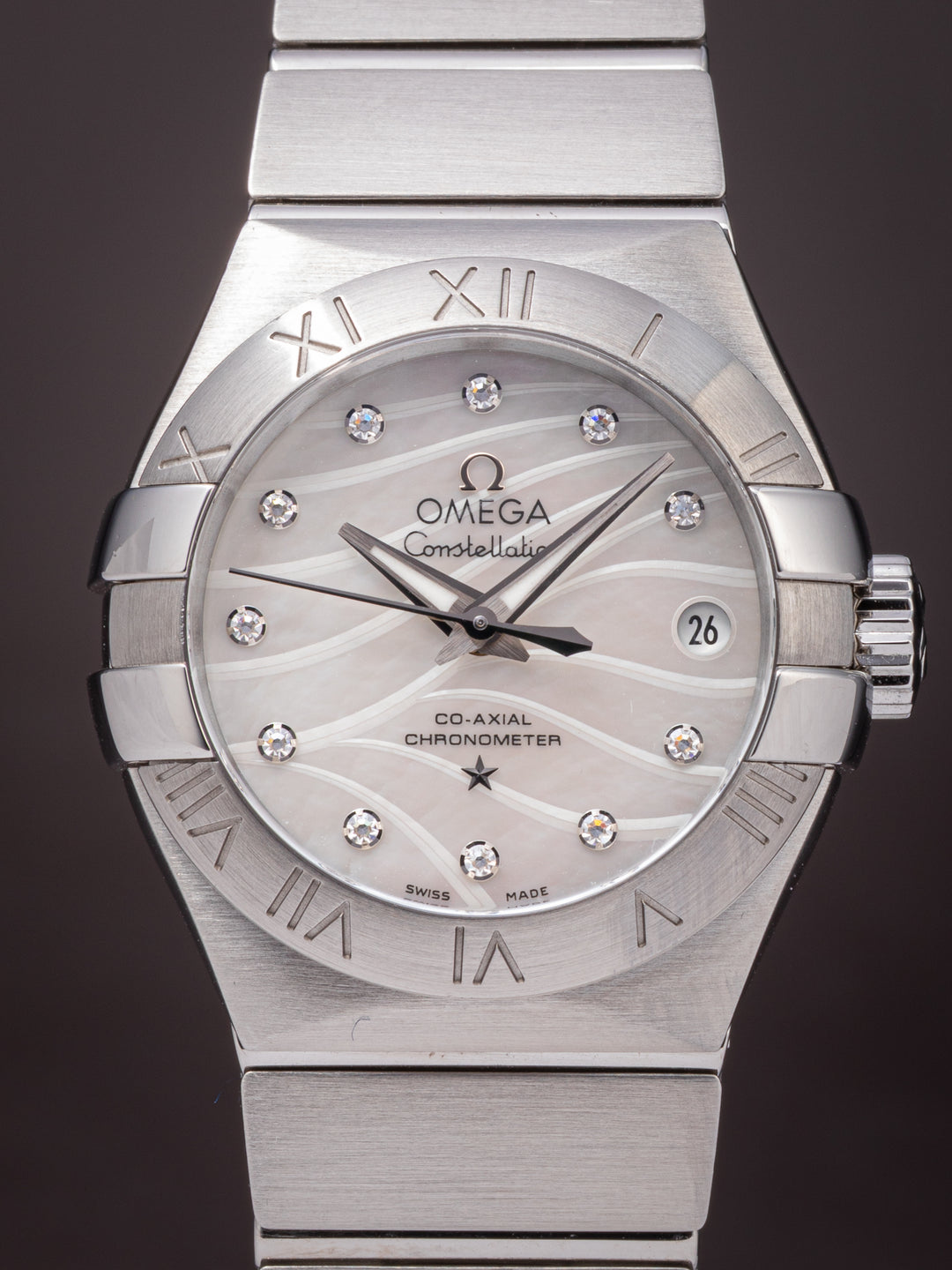 Omega Stainless Steel Women's Constellation (123.10.27.20.55.002)