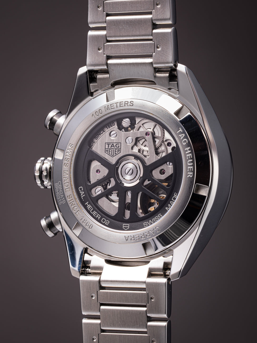 TAG Heuer Stainless Steel Carrera Chronograph (CBN2A1B)